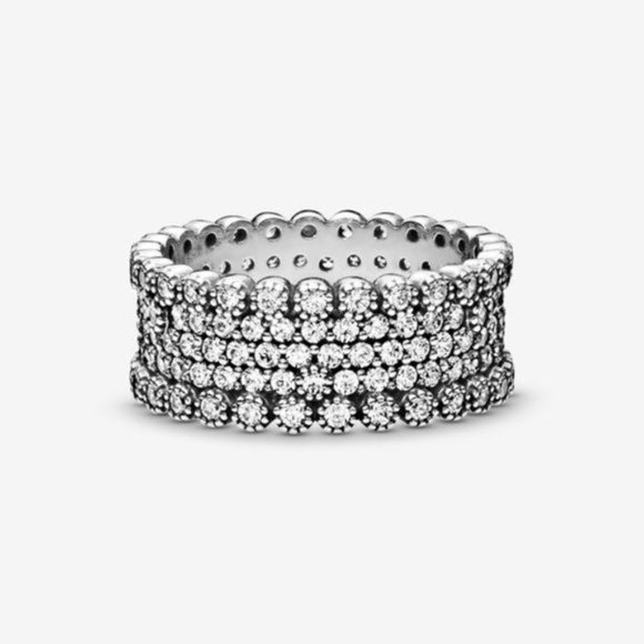 💍Pandora Sparkling Pave Band Ring - Picture 2 of 2